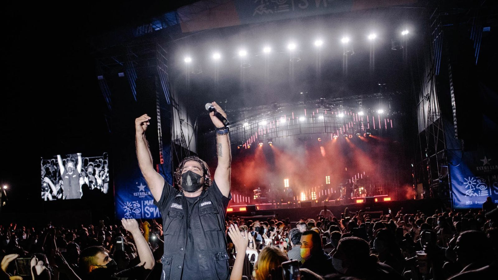Concert d'Antonio Orozco en el festival Mar de Sons de Benicàssim el mes d'agost passat