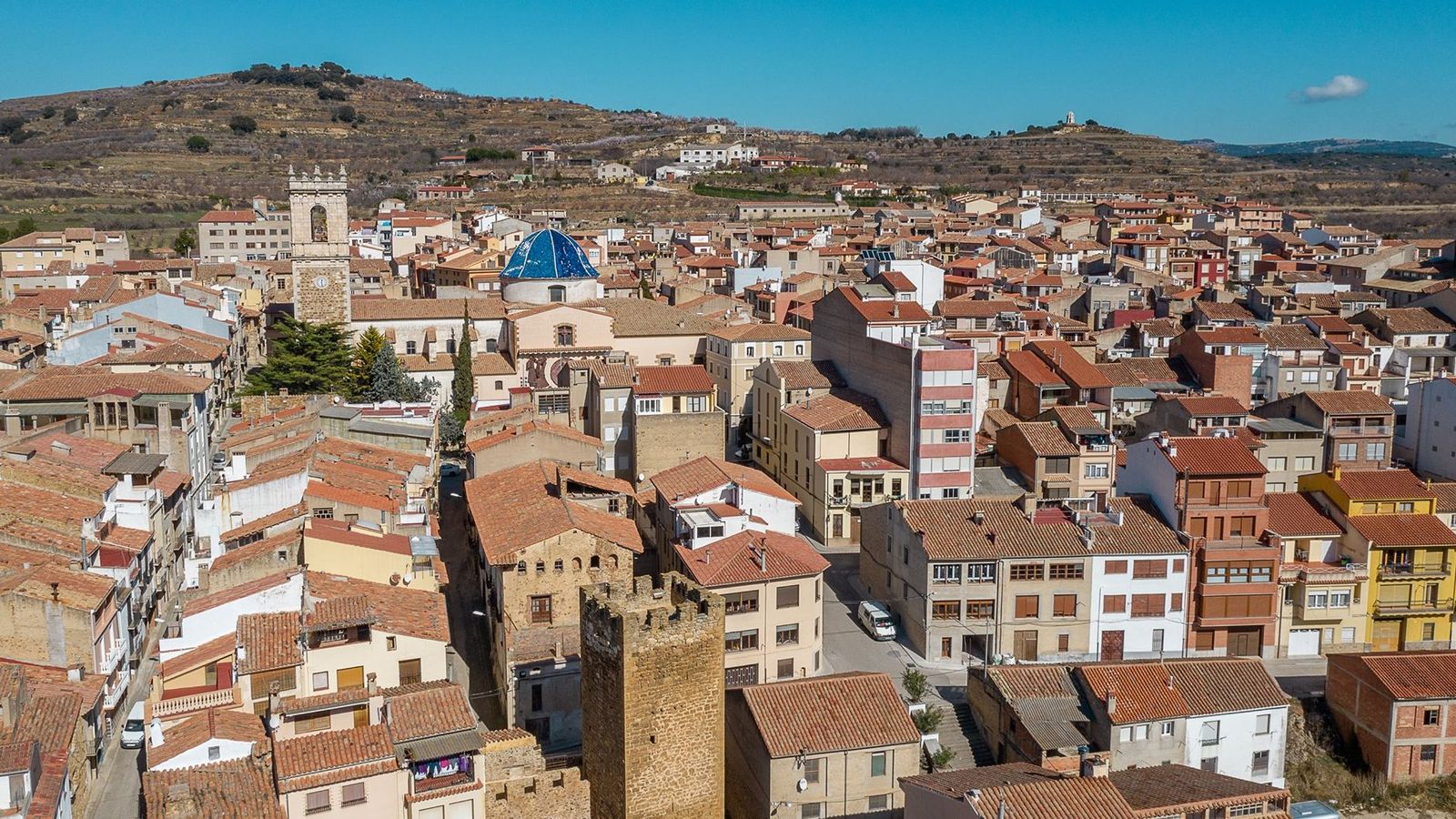 Benassal és un dels municipis que estarà este dilluns sota l'avís roig de la Conselleria de Sanitat