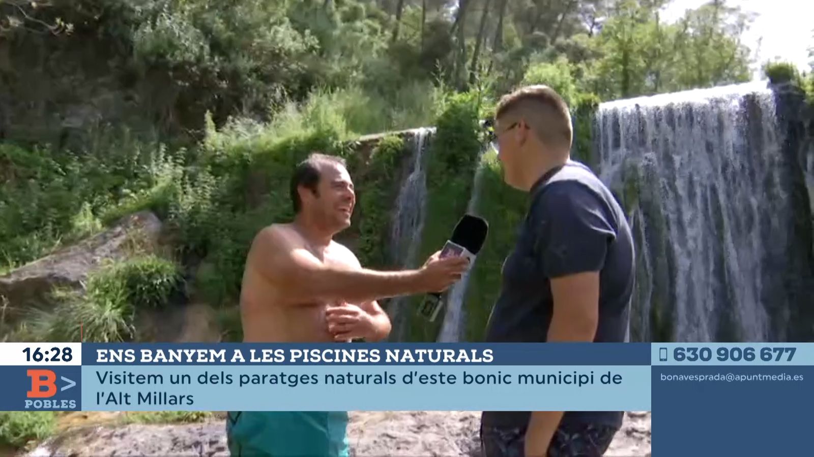 16.06.2022 | Ens banyem a les piscines naturals