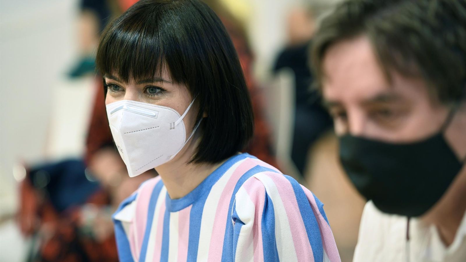 La ministra Diana Morant a la Fira del Llibre de Madrid aquest diumenge