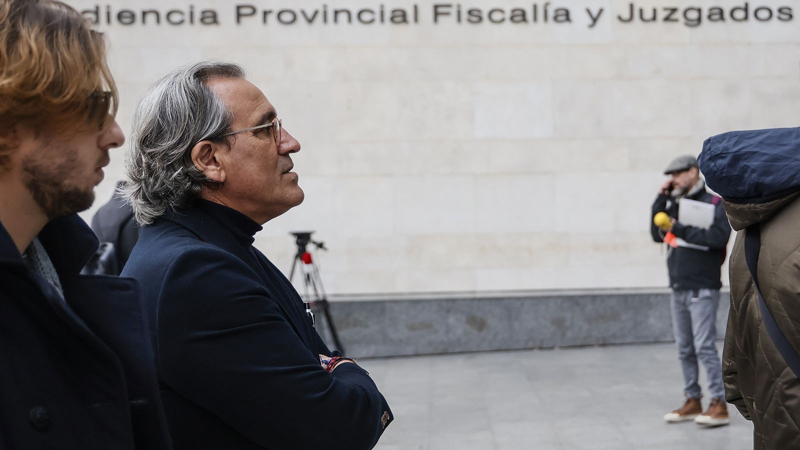 Arturo Torró aquest dilluns quan arribava al judici a València