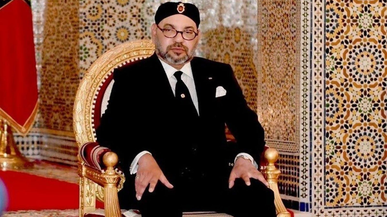 Imatge d'arxiu del rei del Marroc, Mohamed VI