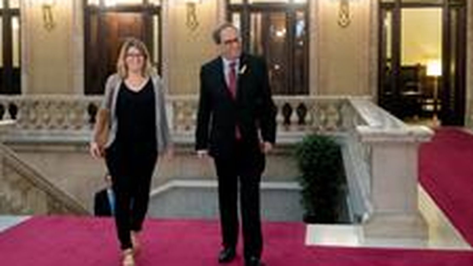 Quim Torra i Elsa Artadi