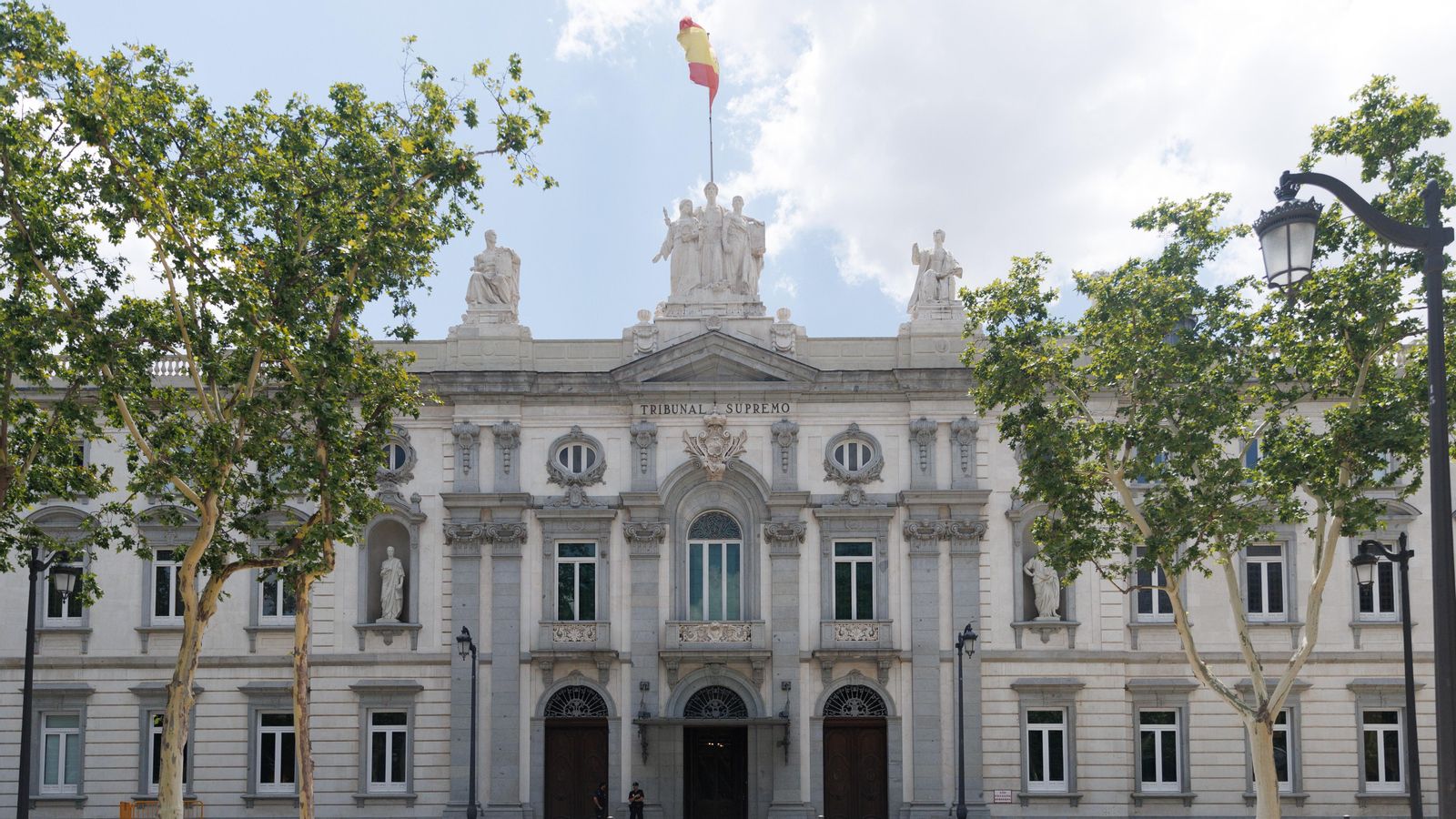 La façana del Tribunal Suprem, en una imatge d'arxiu