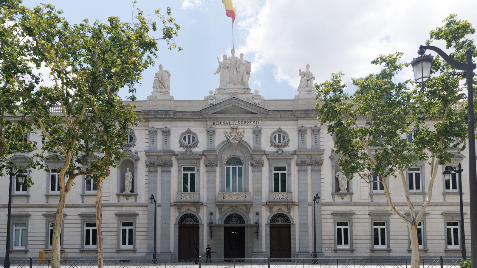 La façana del Tribunal Suprem, en una imatge d'arxiu