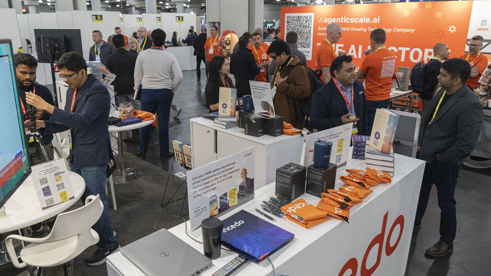 Congrés The AI Summit en el Centre de Convencions Jacob K. Javits a Nova York (els Estats Units)