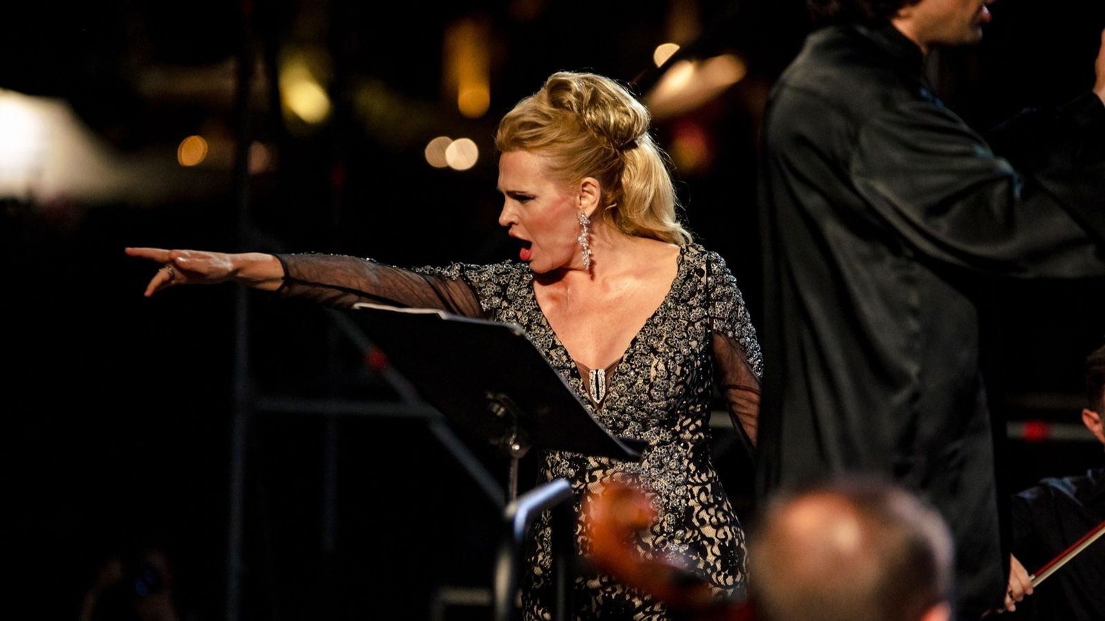 Ainhoa Arteta en concert en imatge d'arxiu