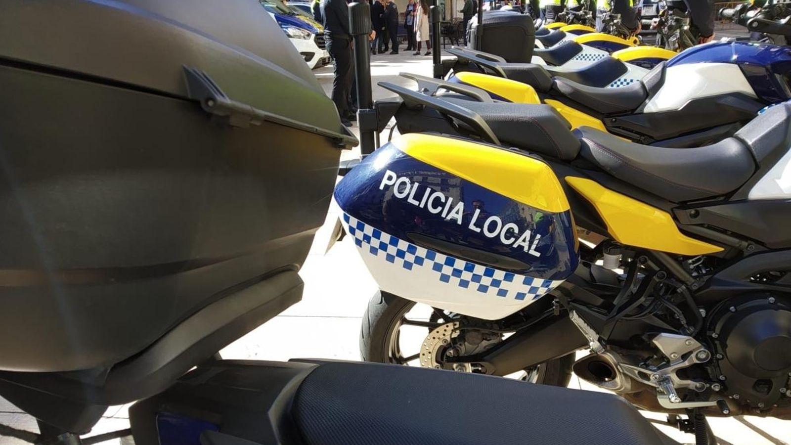 Motocicletes de la Policia Local d'Alacant