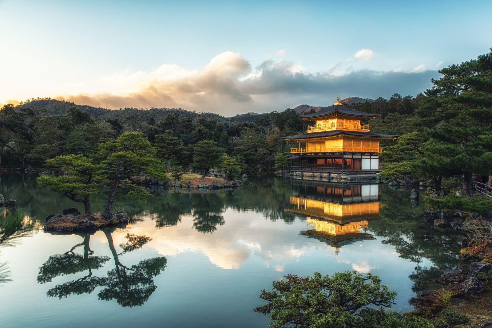 Kinkaku-ji (temple del Pavelló d'Or)