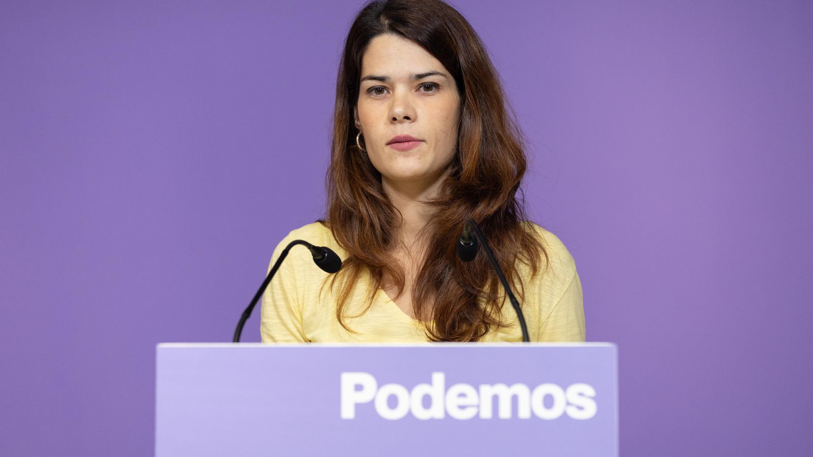 La portaveu de Podem, Isa Serra, aquest dilluns