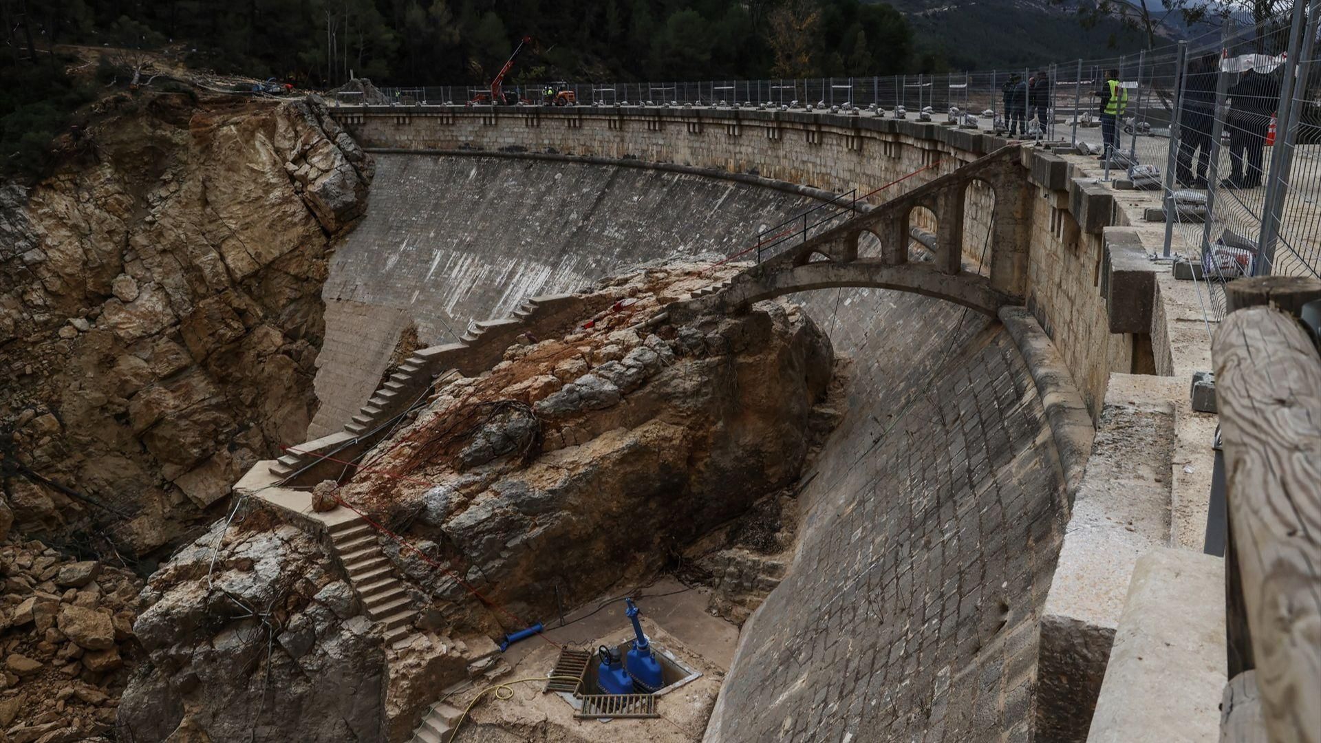 La presa de Buseo, 11 de desembre del 2024 La presa de Buseo, 11 de desembre del 2024