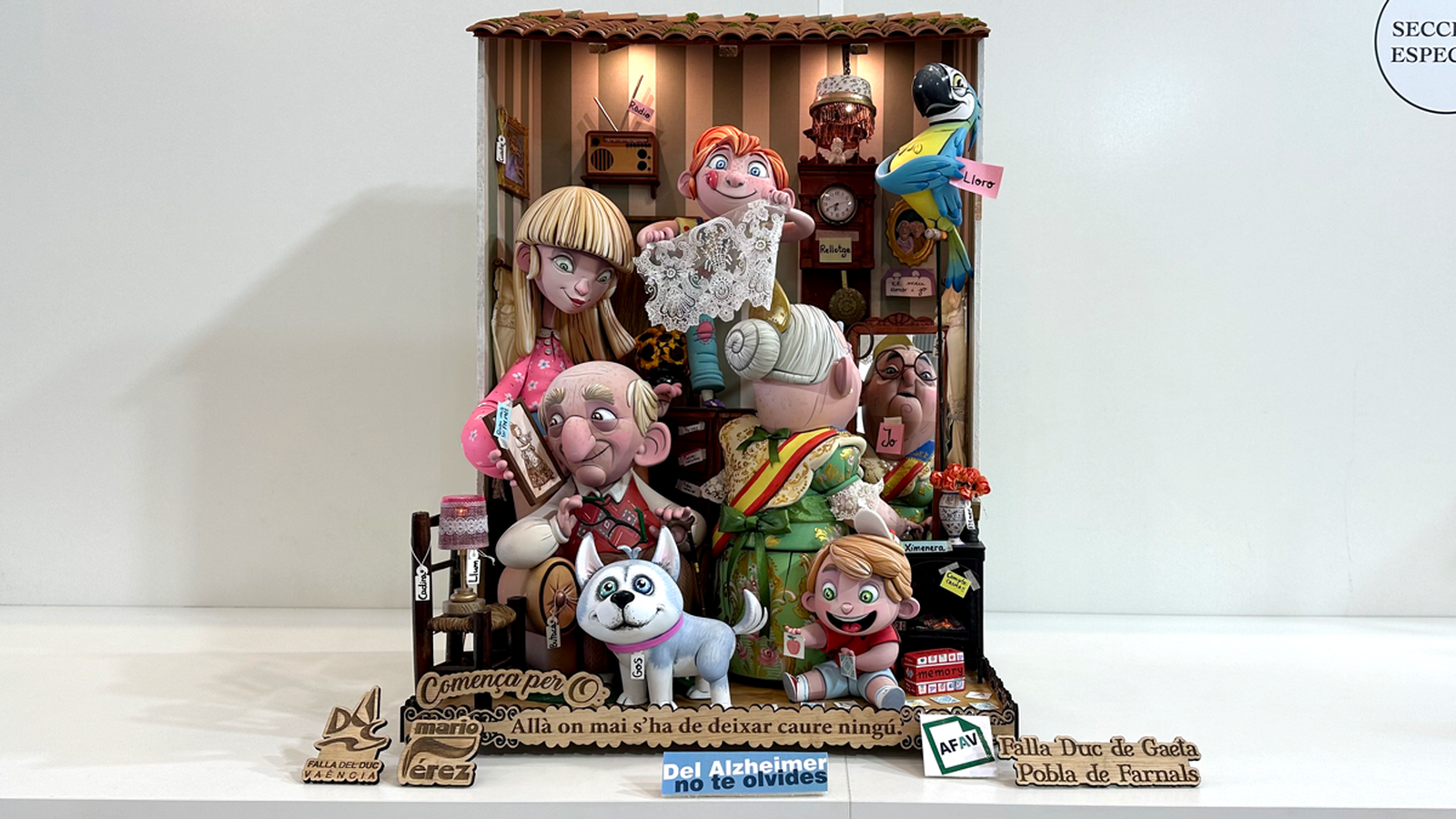 La falla Duc de Gaeta - La Pobla de Farnals