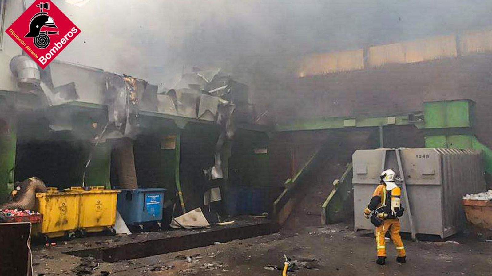 Fàbrica on s'ha produït l'accident