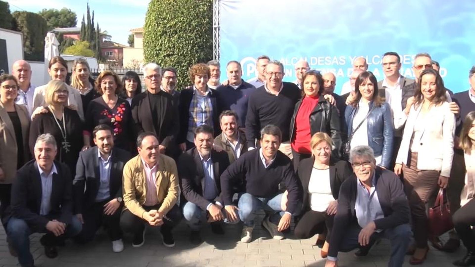 Carlos Mazón assisteix a Alacant a l'acte 'Una Espanya Forta', organitzat pel PP a tot el país