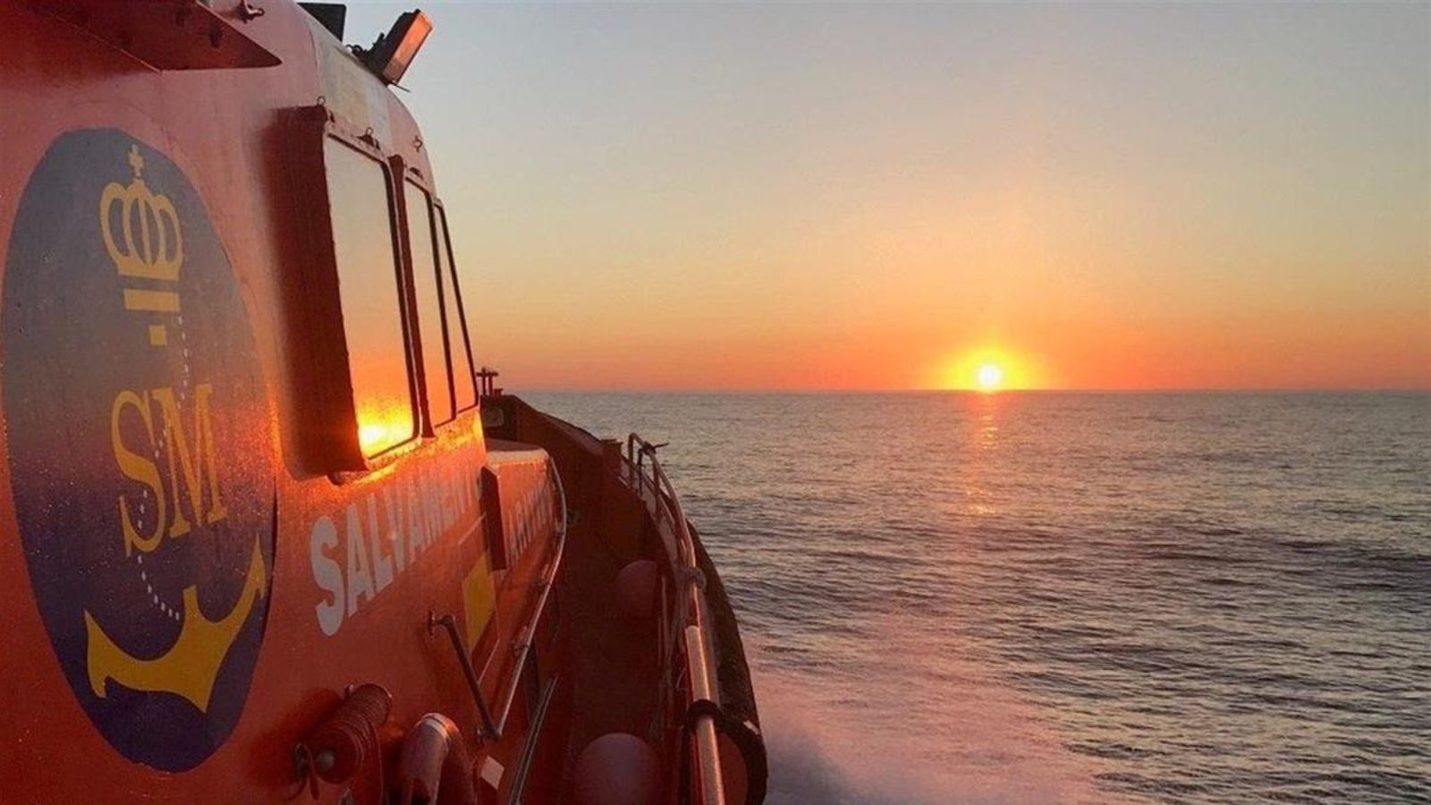 Imatge d'arxiu d'una embarcació de Salvament Marítim