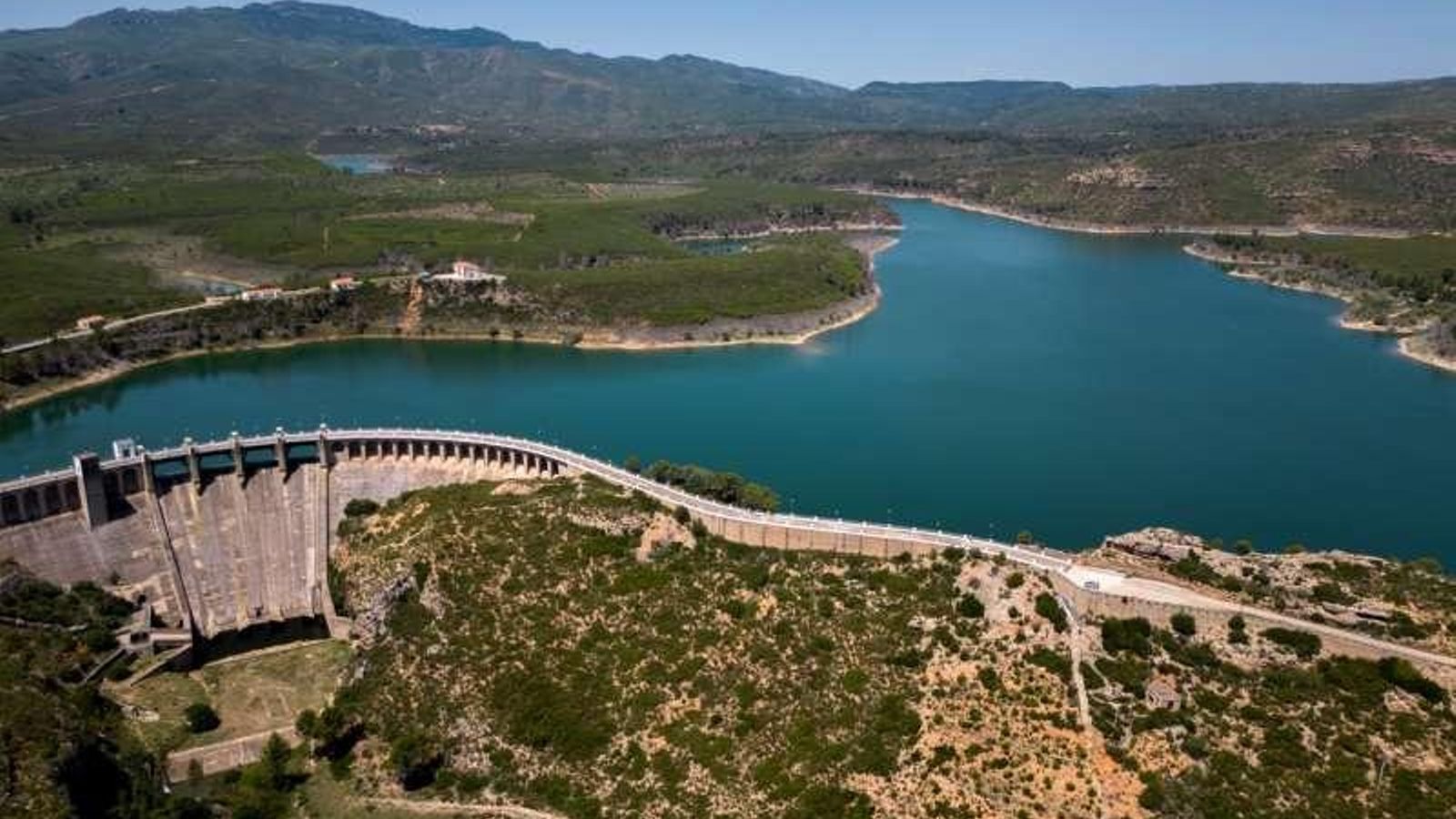 Imatge d'arxiu de l'embassament de Forata a Iàtova Imatge d'arxiu de l'embassament de Forata en Iàtova