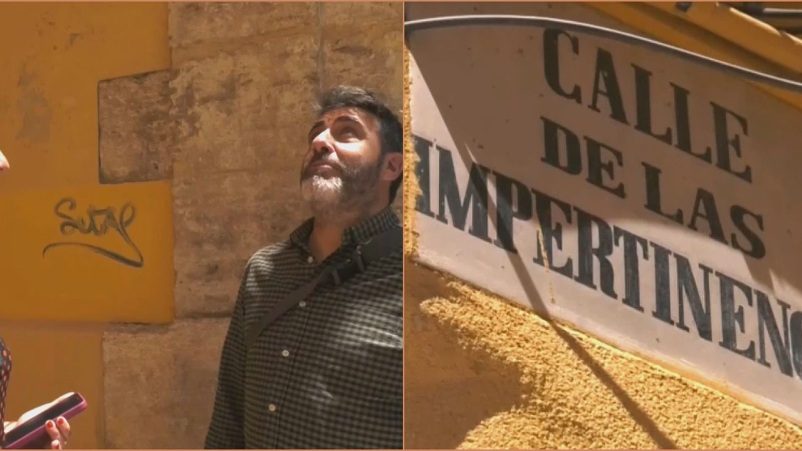 El carrer de les Impertinències de València