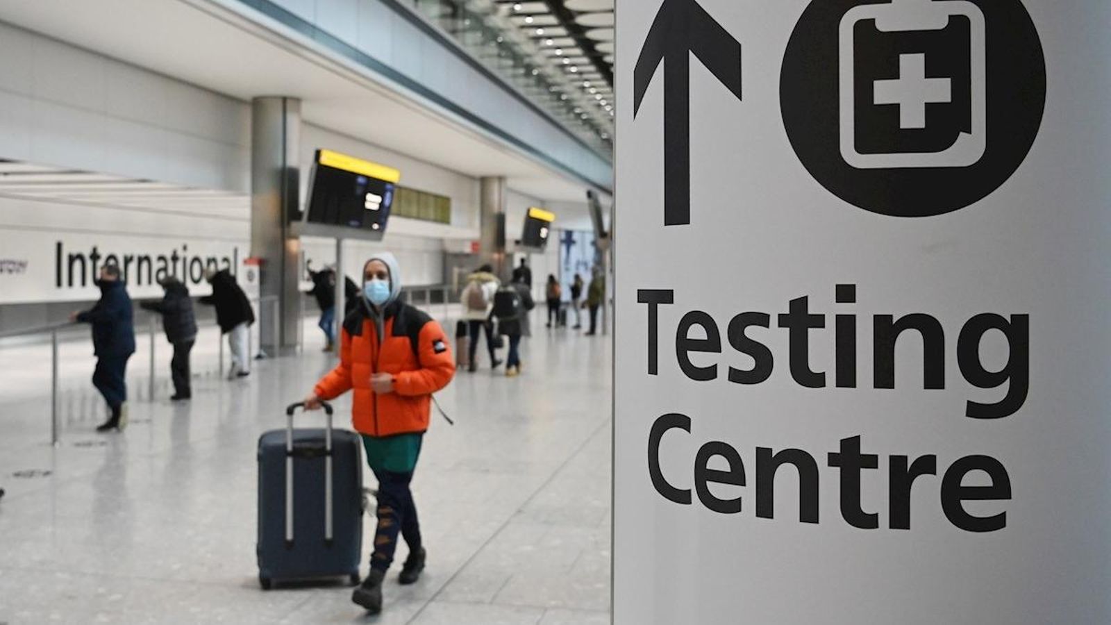 Imatge de l'aeroport de Londres