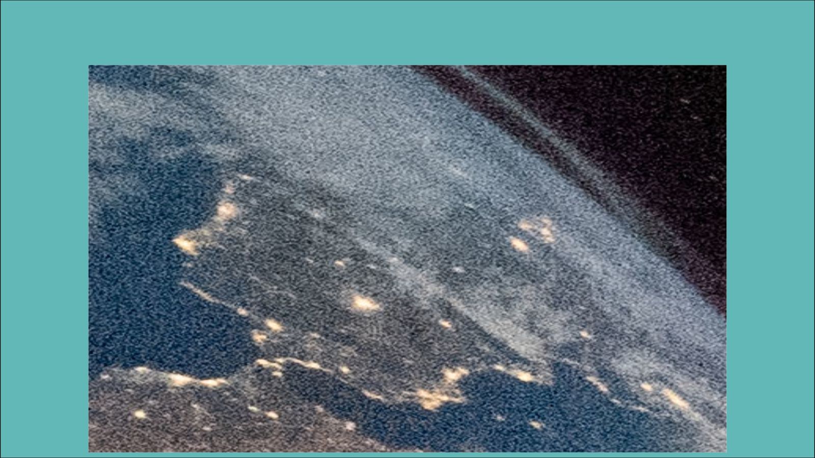 Foto des de la nau Orion