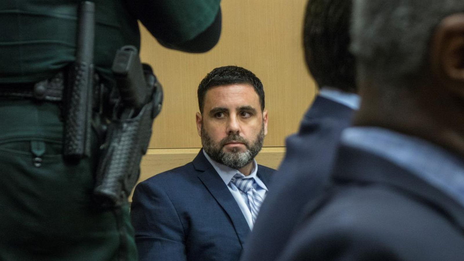 Imatge de Pablo Ibar durant el seu judici. Giorgio Viera (Efe)