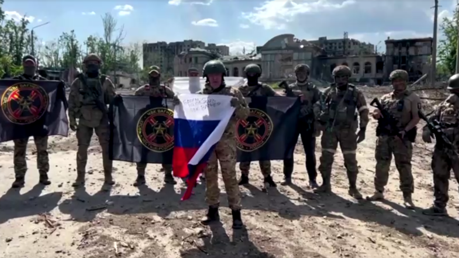 Prigozhim anuncia control total de Bakhmut