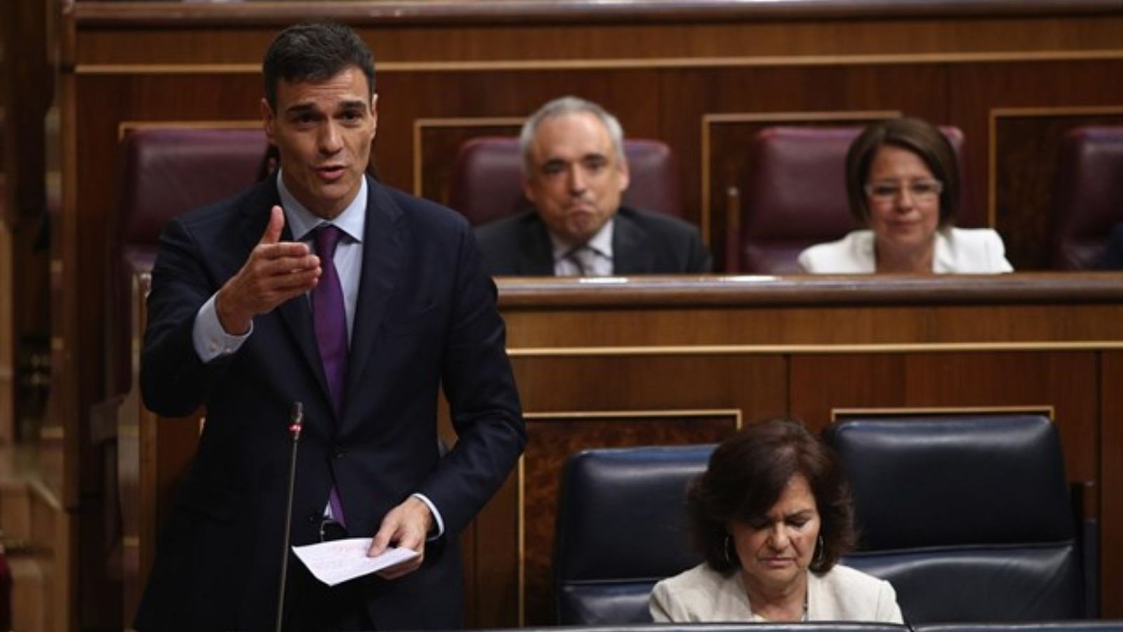 Pedro Sánchez, al Congrés dels Diputats