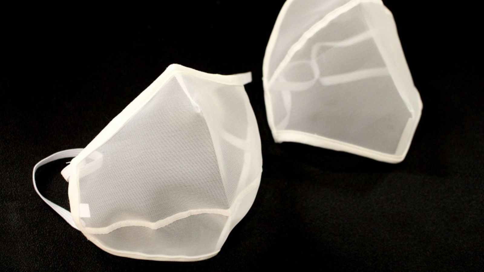 Imatge de les mascaretes transparents.