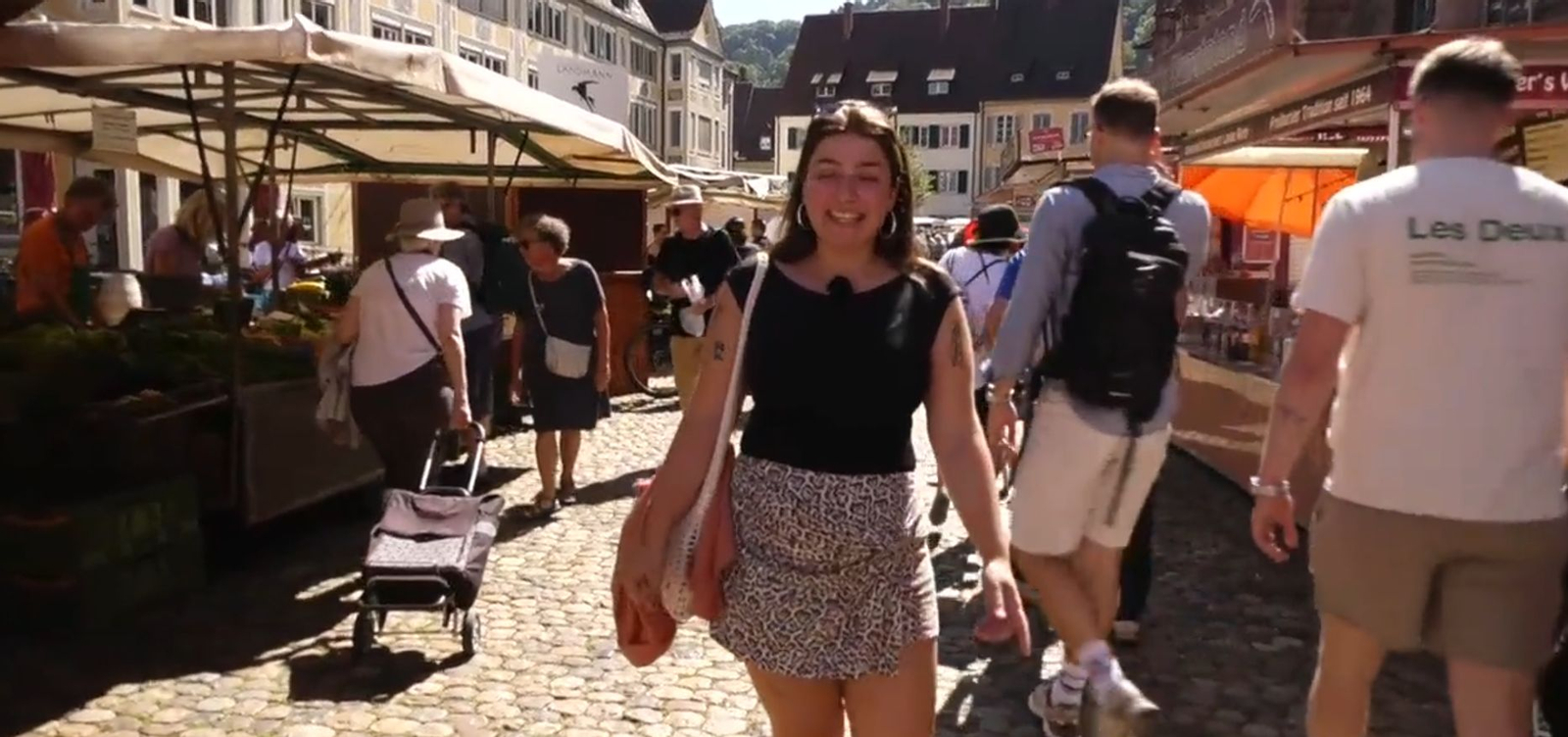 Andrea Sánchez, de València, fa sis anys que viu a Friburg de Brisgòvia, la capital de la Selva Negra