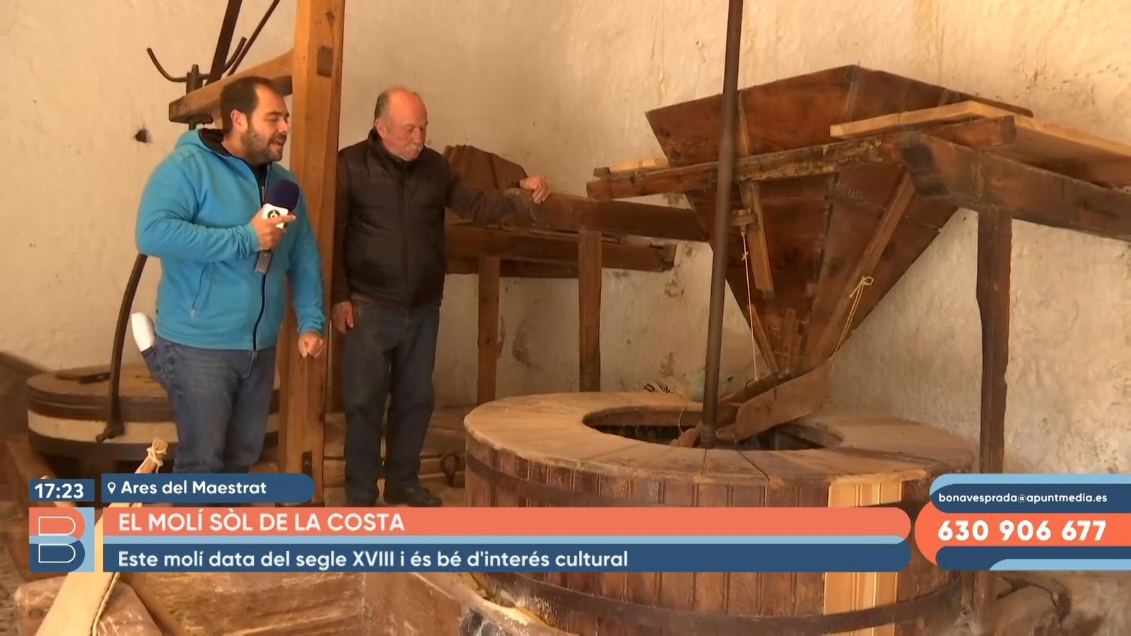 18.01.2023 | El molí Sòl de la Costa d’Ares del Maestrat