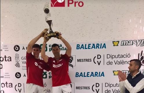 Tonet IV és pentacampió del Mestres i Marrahí l'ha guanyat per primera vegada Tonet IV és pentacampió del Mestres i Marrahí l'ha guanyat per primera vegada