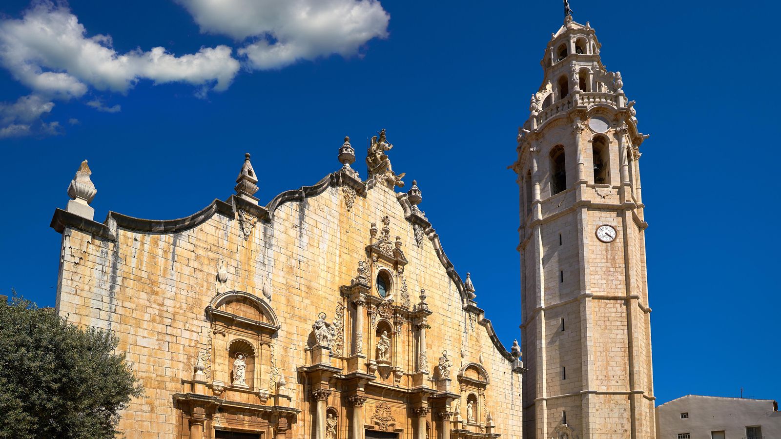 Imatge d'arxiu de l'església d'Alcalà de Xivert