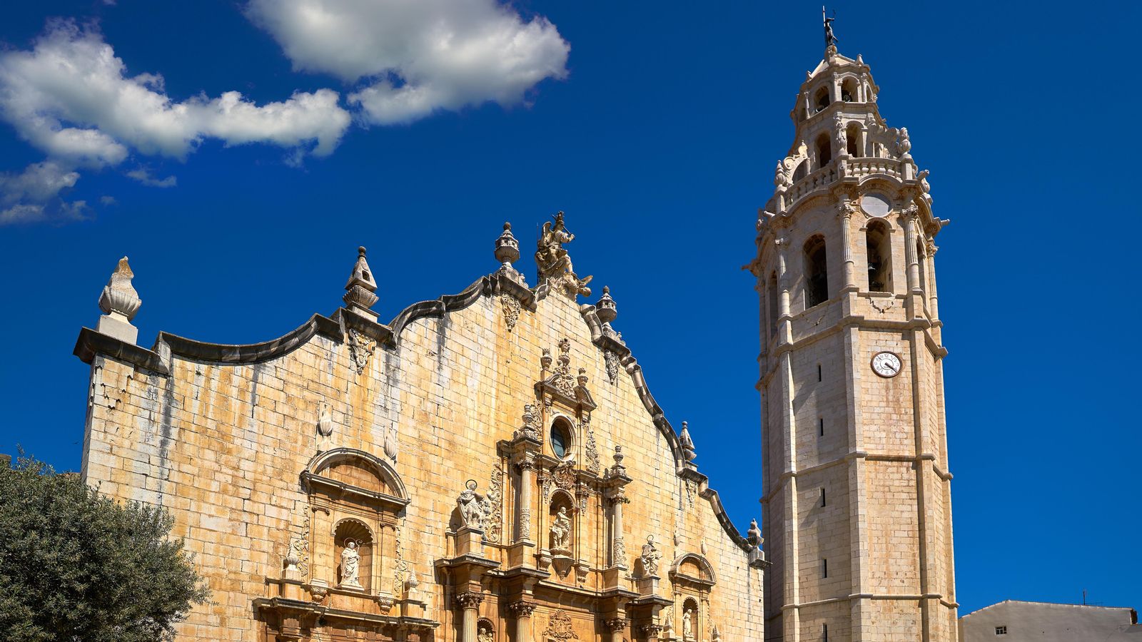 Imatge d'arxiu de l'església d'Alcalà de Xivert