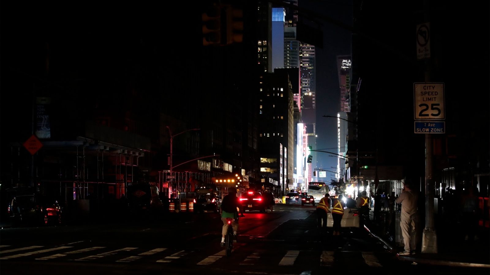 Manhattan durant l'apagada