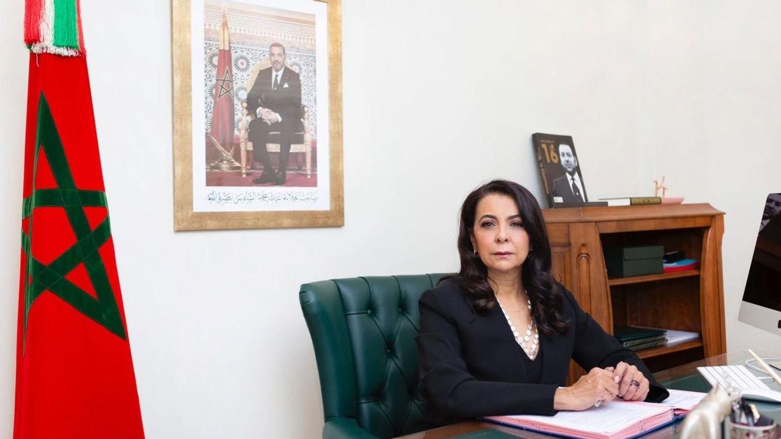 L'ambaixadora del Marroc a Espanya, Karima Benyaich L'ambaixadora del Marroc a Espanya, Karima Benyaich