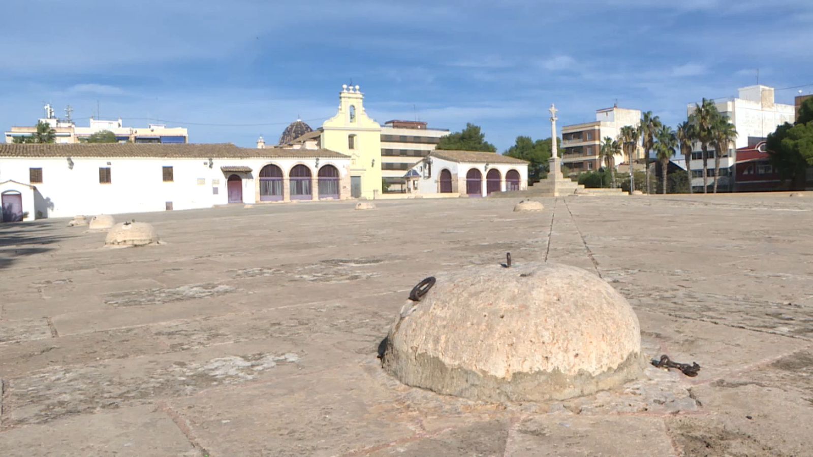 Un dels taps de sitge que s'aprecia hui dia a Burjassot