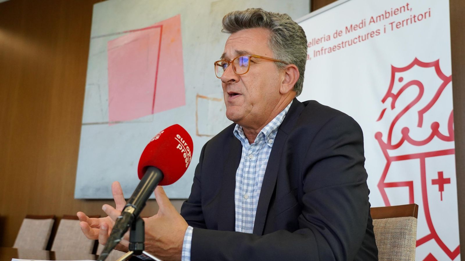 El conseller de Medi Ambient, Infraestructures i Territori, Vicente Martínez Mus El conseller de Medi Ambient, Infraestructures i Territori, Vicente Martínez Mus