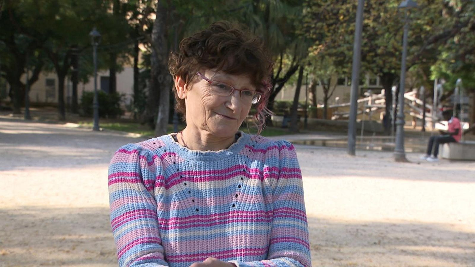 Emi Molla, una de les primeres maratonianes de València