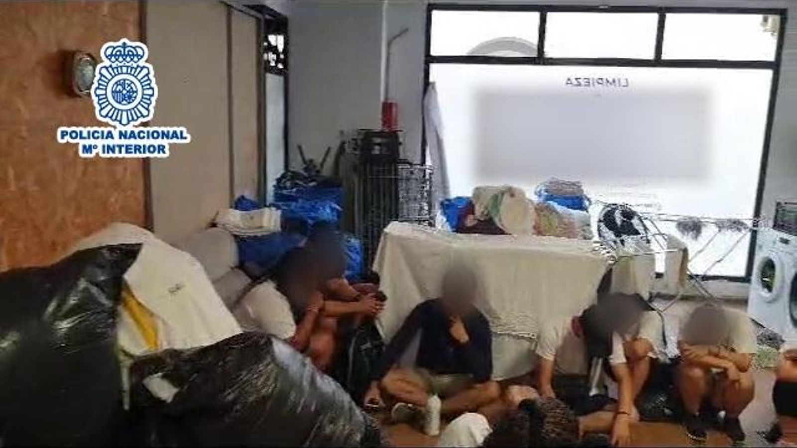 Operació policial a una empresa de neteja d'Alacant