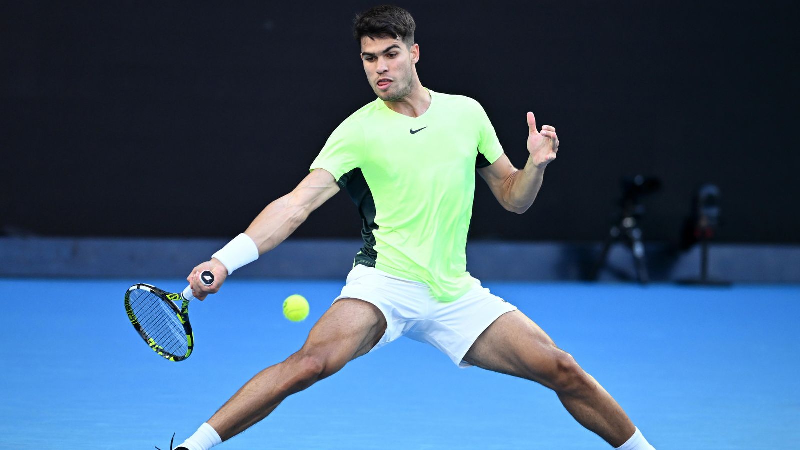 El tenista Carlos Alcaraz