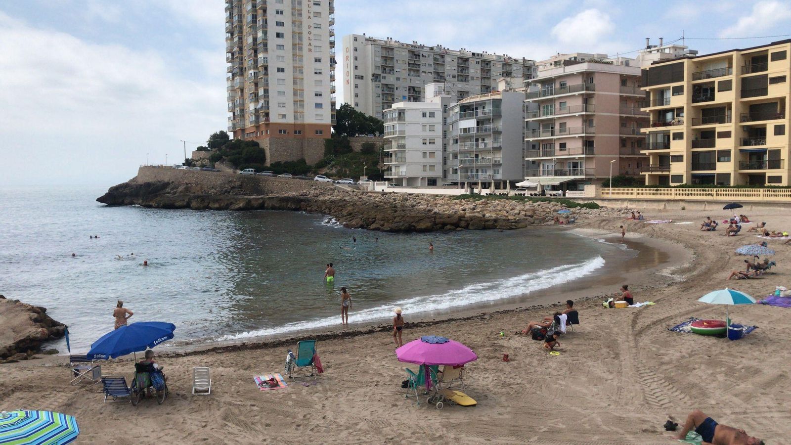 La platja de Far de Cullera