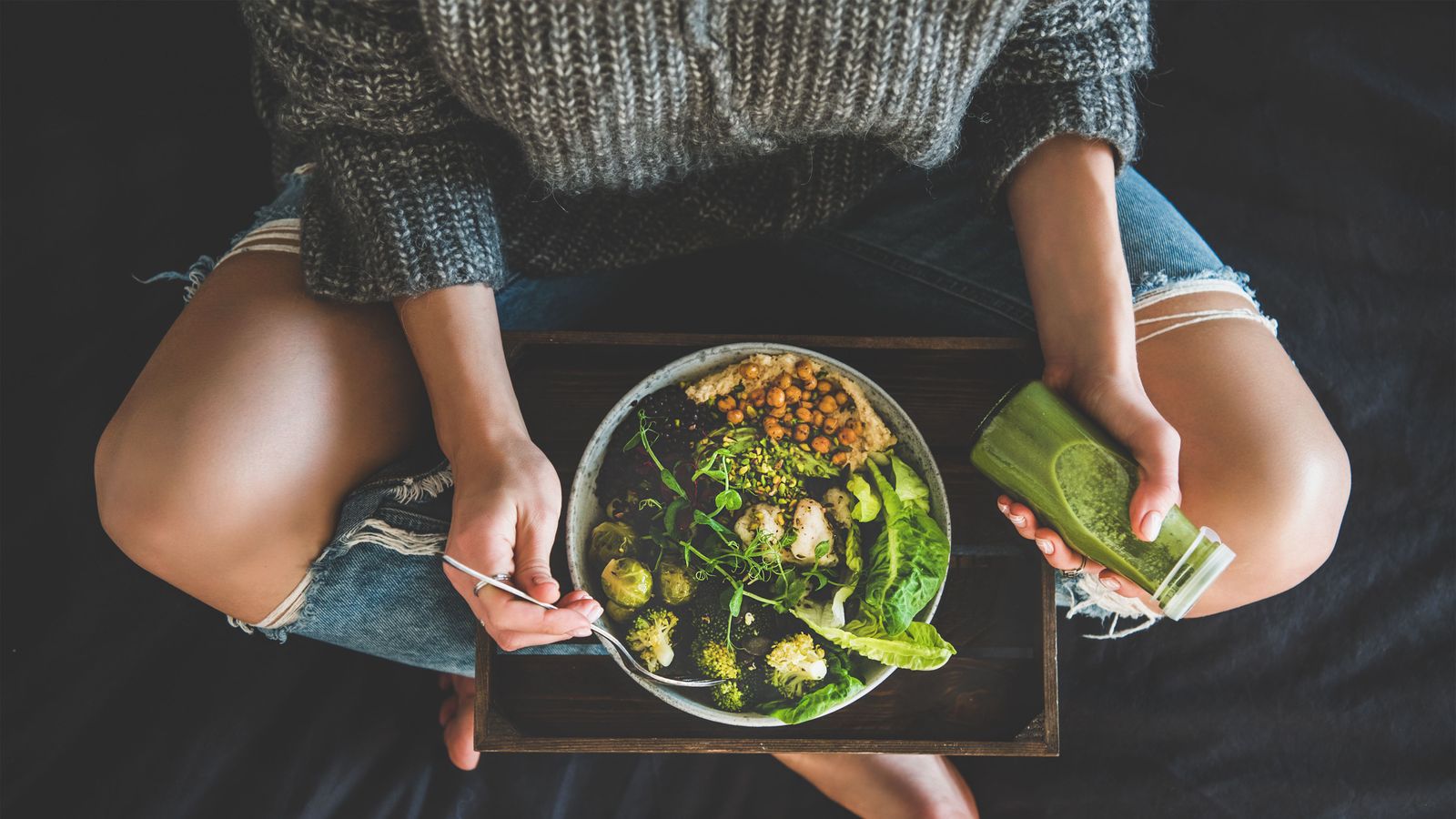 Imatge d'arxiu d'un plat vegà