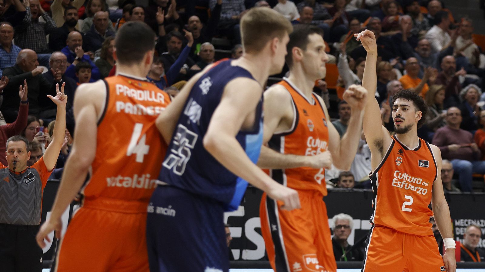 Els taronja arriben després d'un partit de rècords en l'ACB