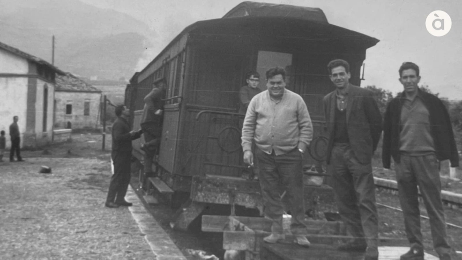 La família d'Isidro, tota de ferroviaris