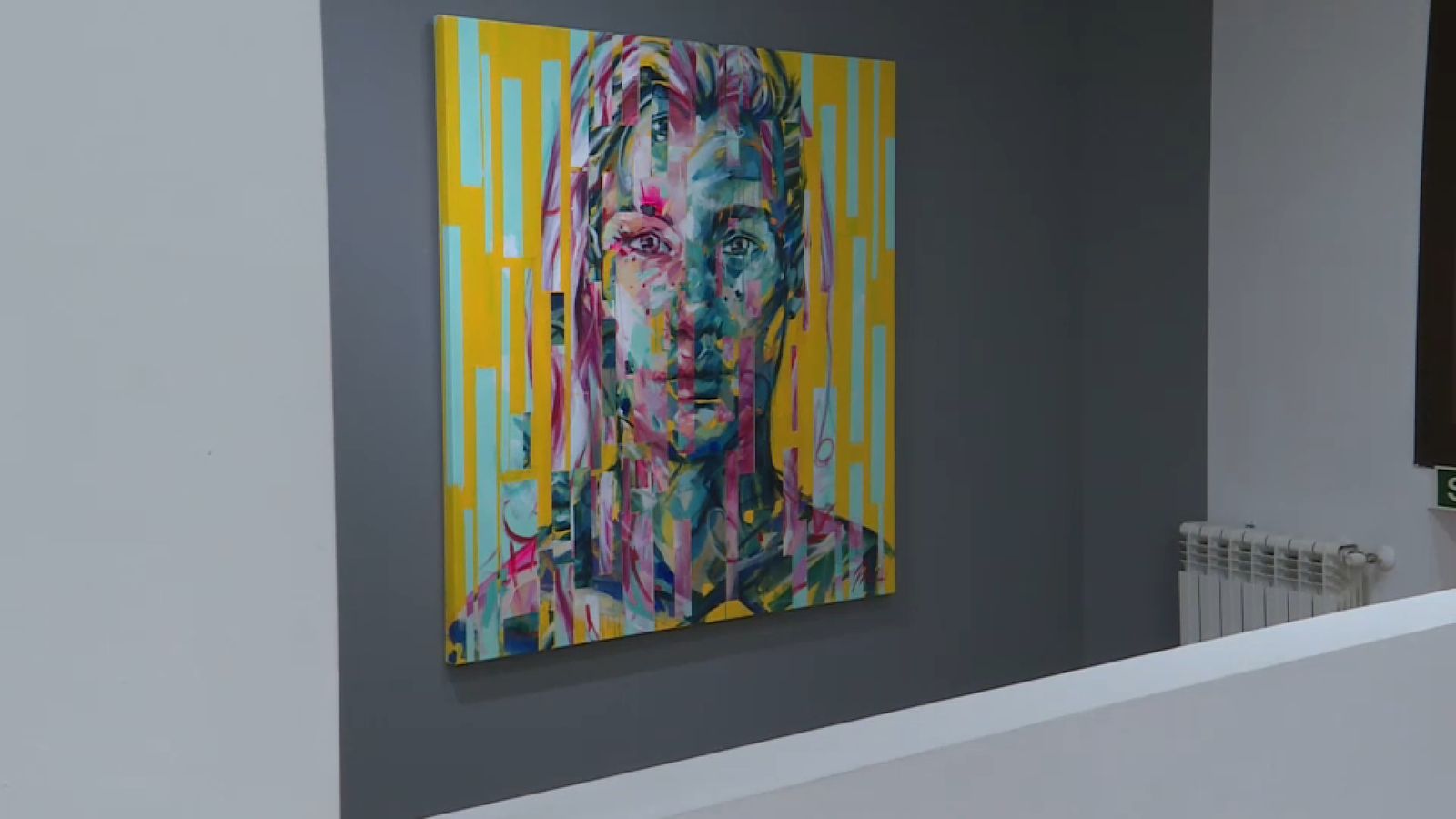 L'obra 'Metamorfosi', de Jordi Machí, que es pot veure aquests dies a Madrid dins l'exposició 'Amor líquid'