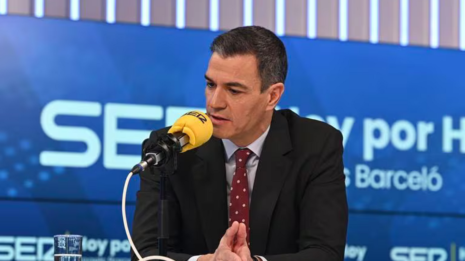 El president del govern espanyol i secretari genral del PSOE, Pedro Sánchez, entrevistat aquest dilluns per la Ser