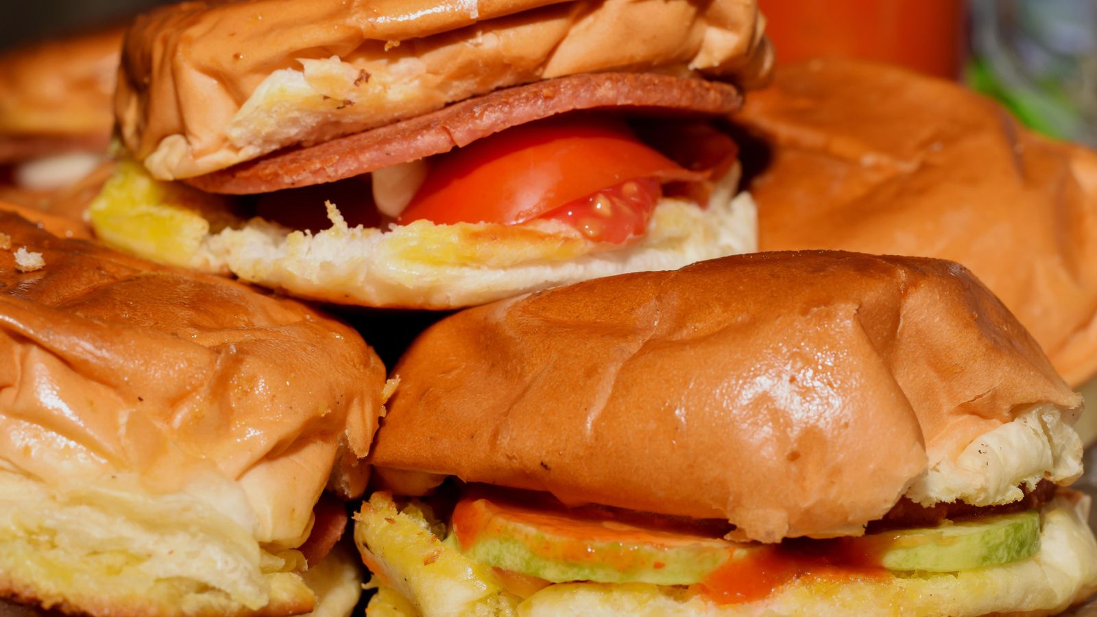 Imatge d'arxiu d'hamburgueses Imatge d'arxiu d'hamburgueses