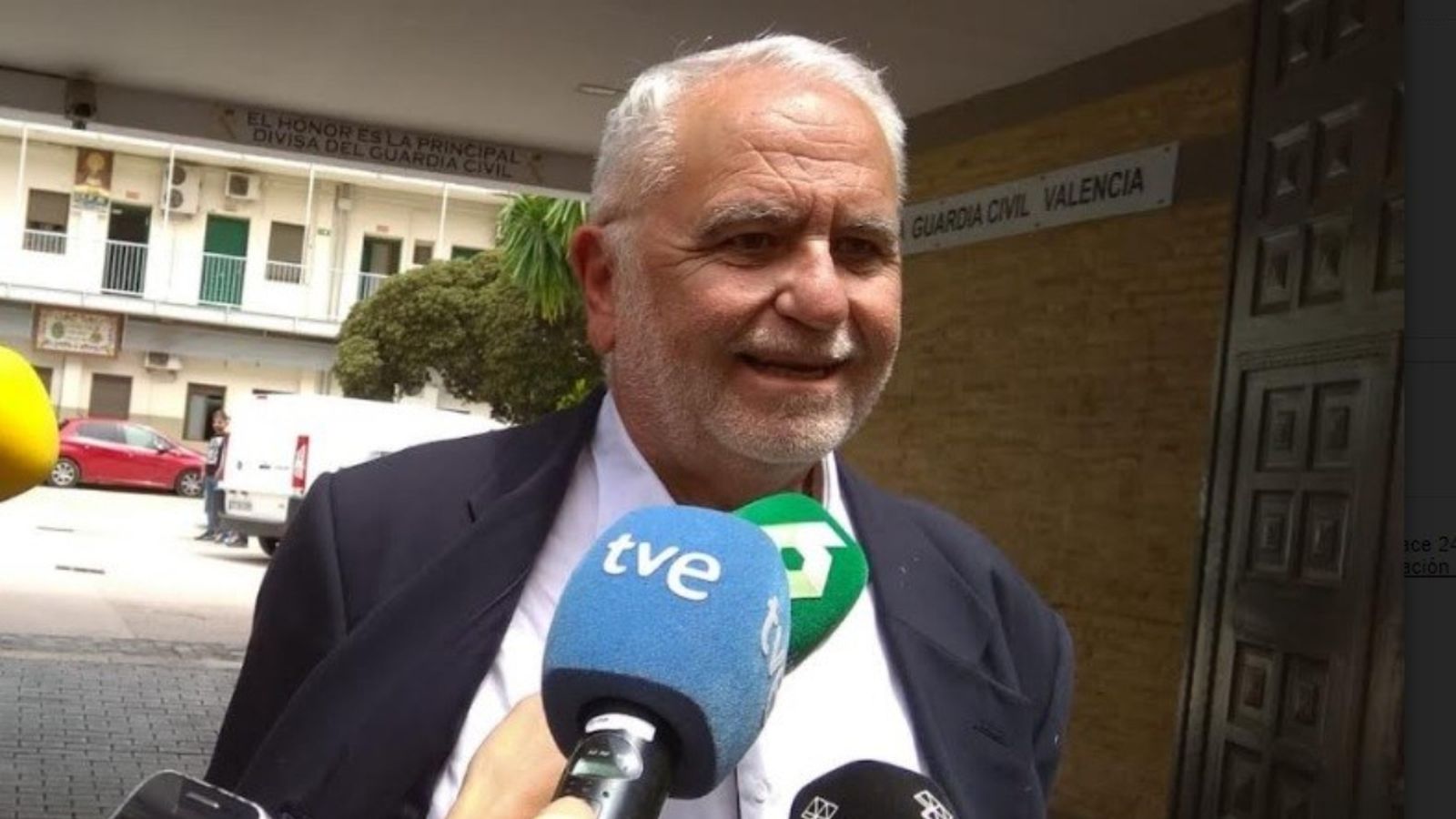 Cotino va acudir a l'acte de presentació d’ètica policial i ciutadania que va tindre lloc a la sala de premsa de Canillas