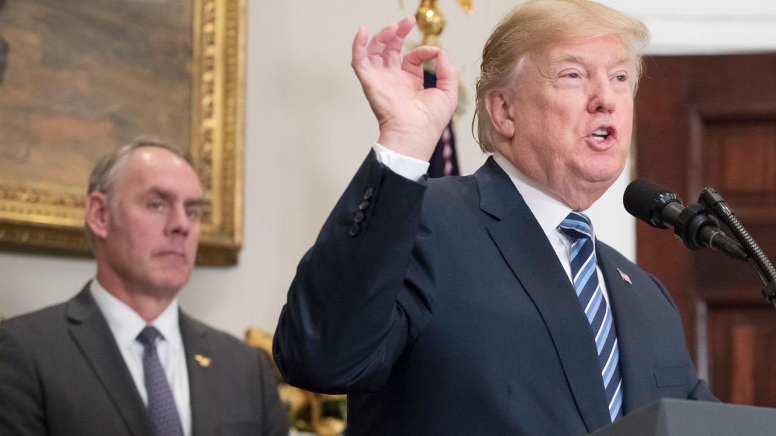 Donald Trump i Ryan Zinke