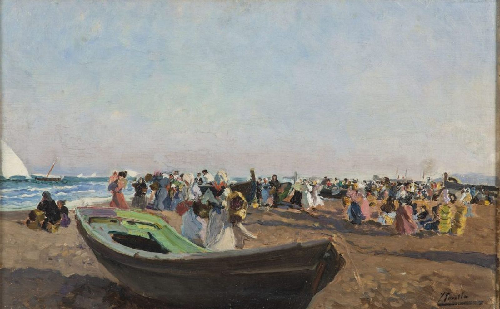 Obra inclosa en l'exposició "Sorolla i la pintura valenciana del seu temps"