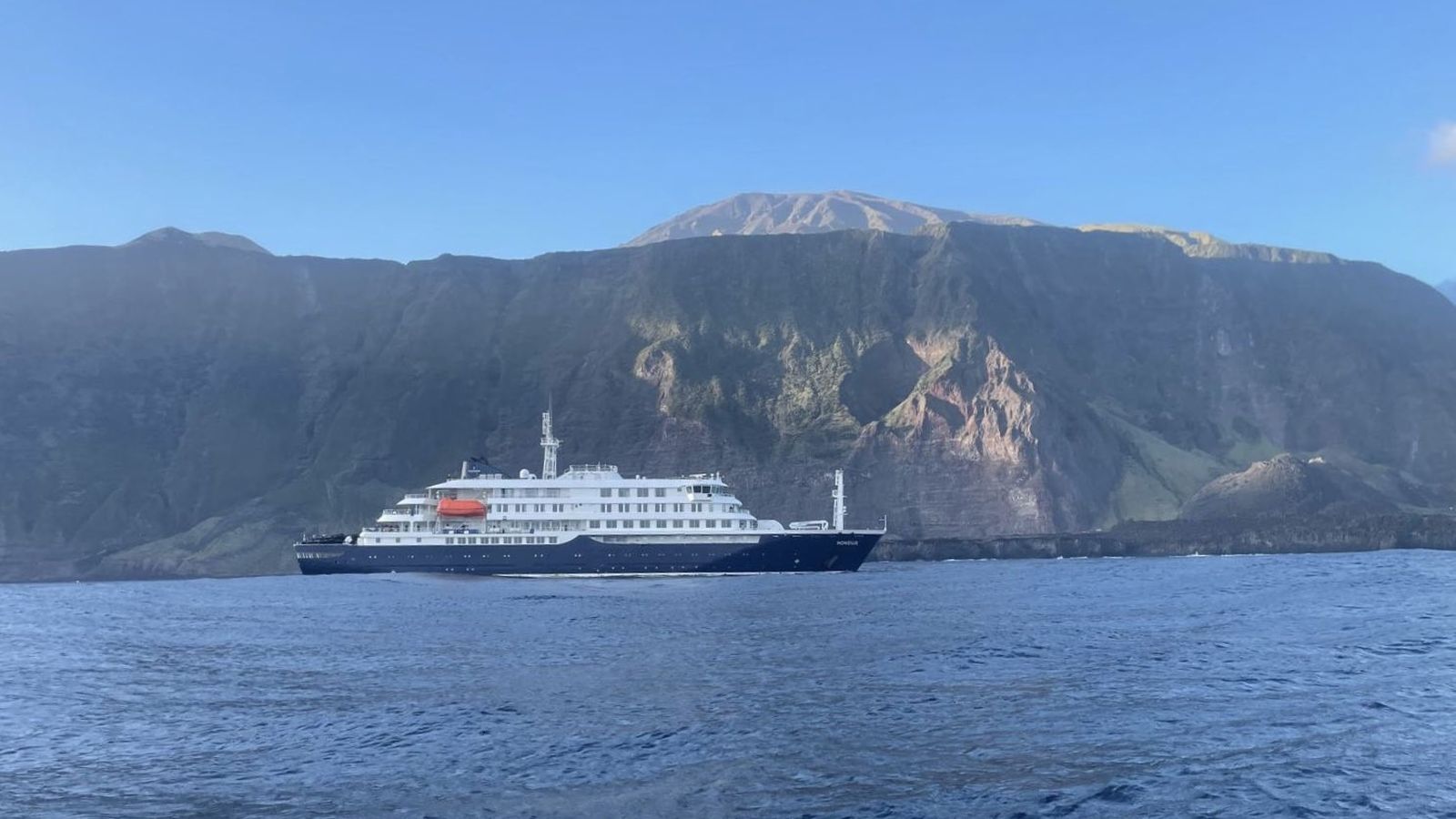 El creuer MV Hondius en una imatge d'arxiu